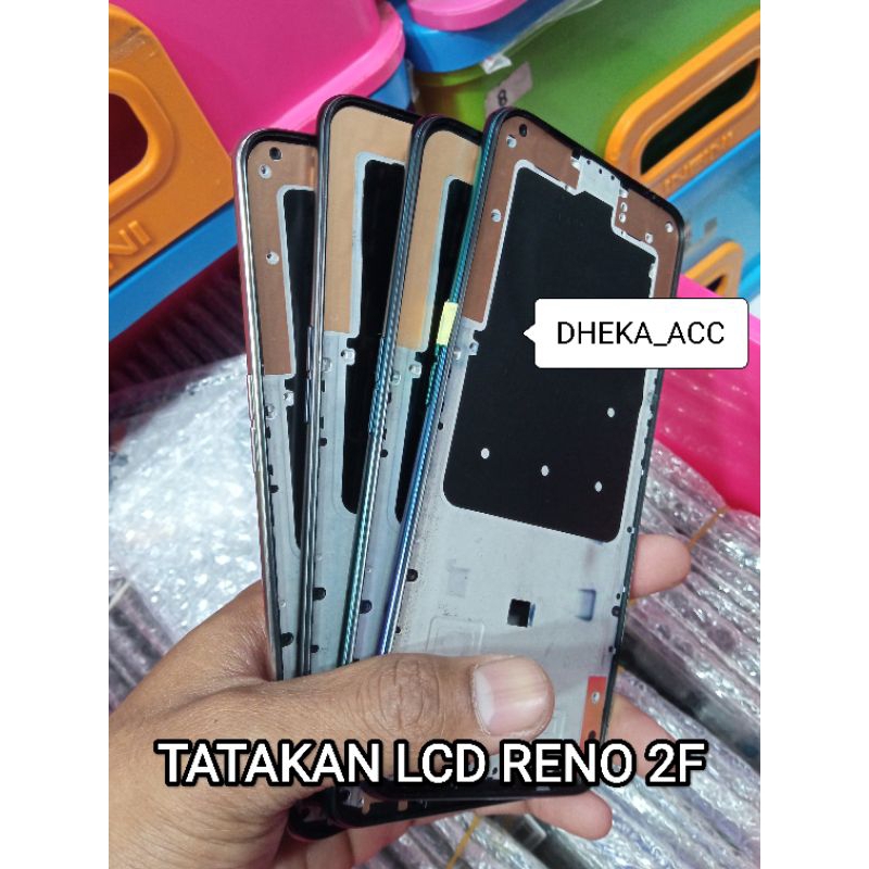 FREAM TULANG TENGAH + TATAKAN LCD OPPO RENO 2F