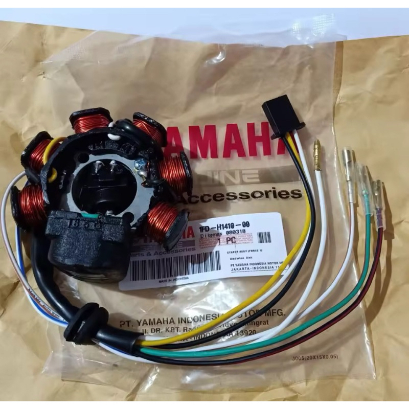 1LB SPULL ASSY STATOR COMP MOTOR XEON RC GT 125 OLD LAMA NEW BARU SPUL SPOOL SEPUL