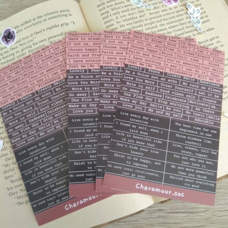 

[ ] Stiker journaling - Stiker words aesthetic - BELUM CUT- MIN ORDER 8K - deco stiker - decorative sticker aesthetic