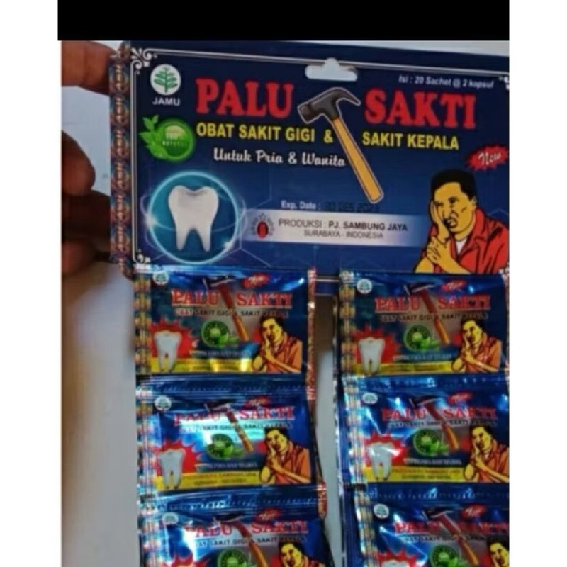 Palu sakti jamu sakit gigi original