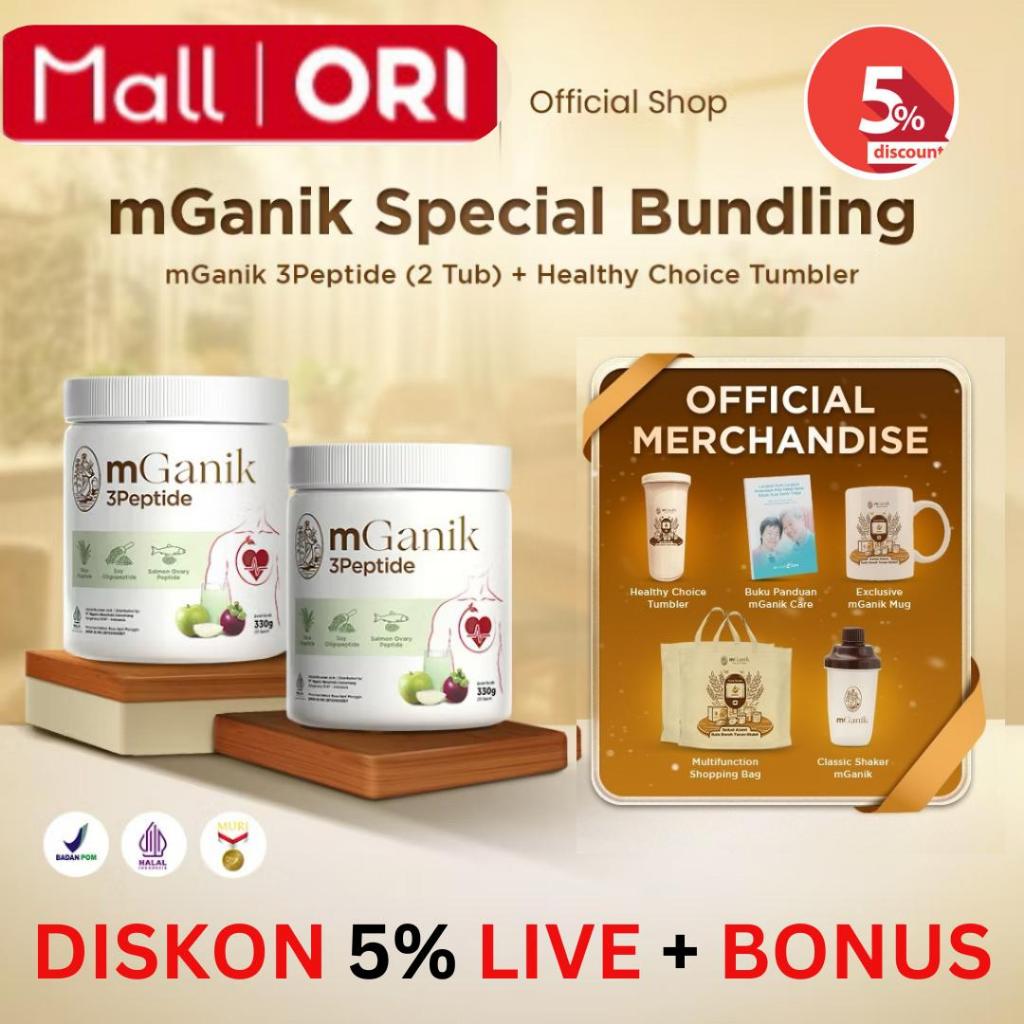 

mGanik 3Peptide Suplemen hipertensi + Bonus pilihan