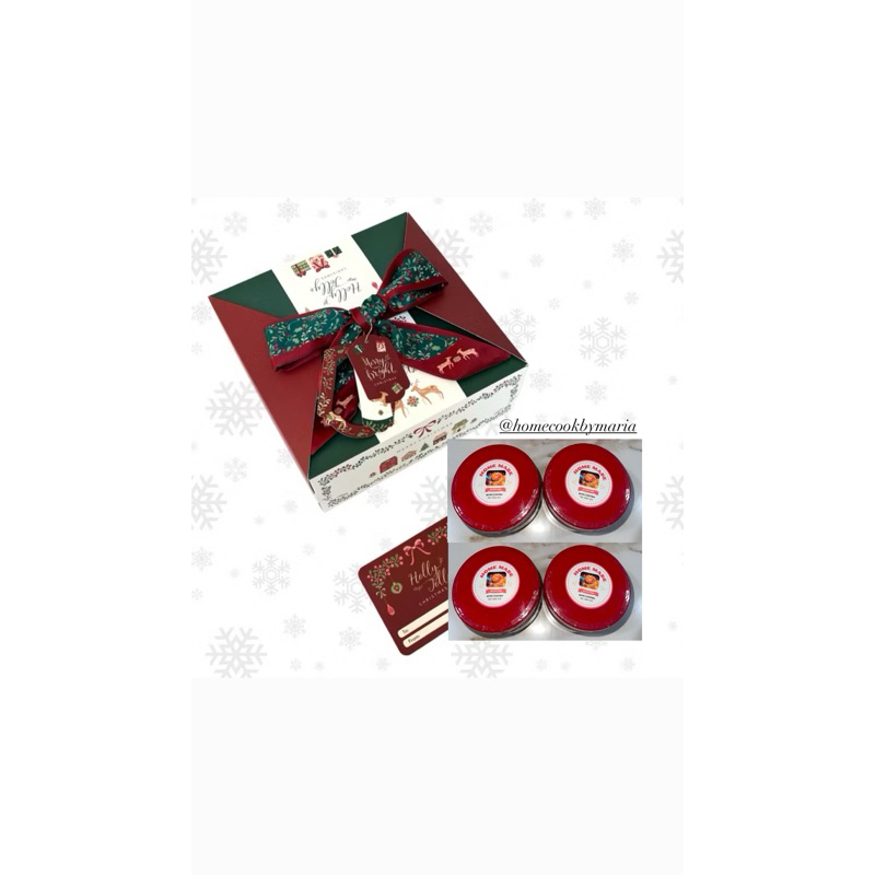 

Christmas Hamper/Peach Gum/Premium/Homemade/400ml x 4/Free GiftCard