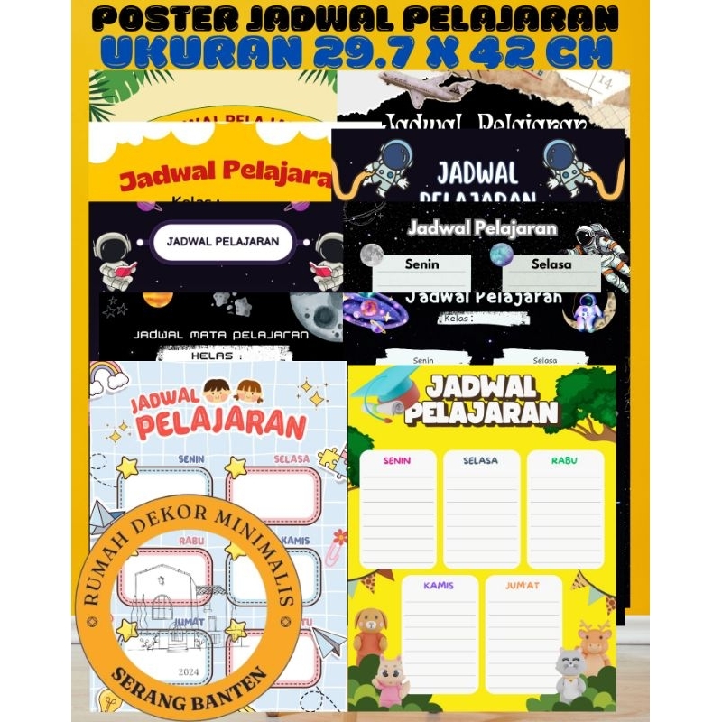 

JADWAL PELAJARAN A3 BEST SELLER