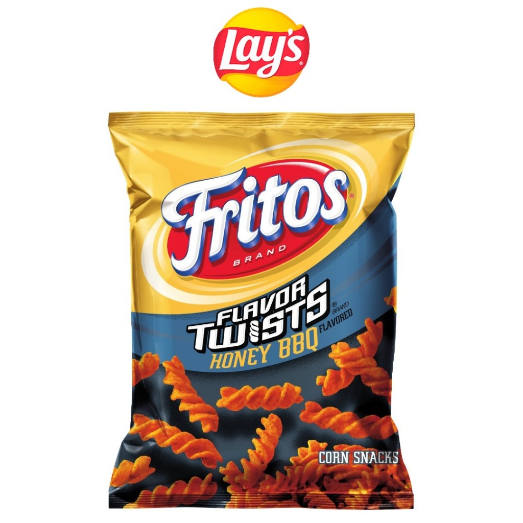 

Fritos Corn Chips Twists Honey BBQ Snack Original Lays