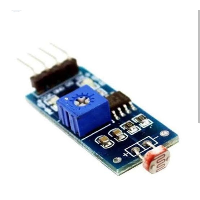 sensor cahaya module LDR analog lampu redup terang otomatis penerangan jalan