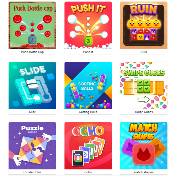 source code game html5 20 item SC