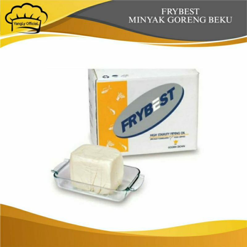 

FRYBEST Minyak Goreng Padat 250gr / Beku / Friying Fat