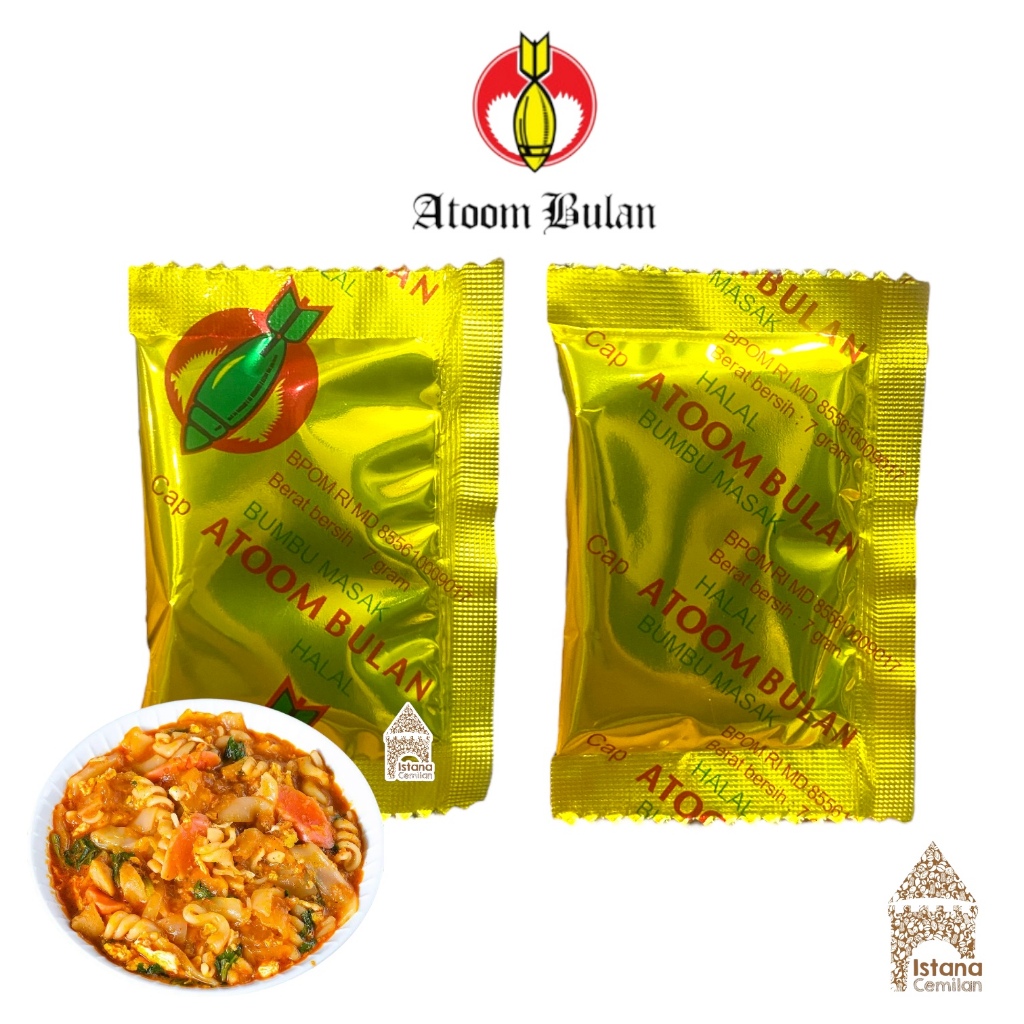 

Atoom / Atom Bulan Bumbu Masak Instan Seblak SACHET