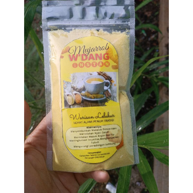 

WEDANG INSTAN REMPAH PADUAN ANTARA JAHE KUNYIT KENCUR