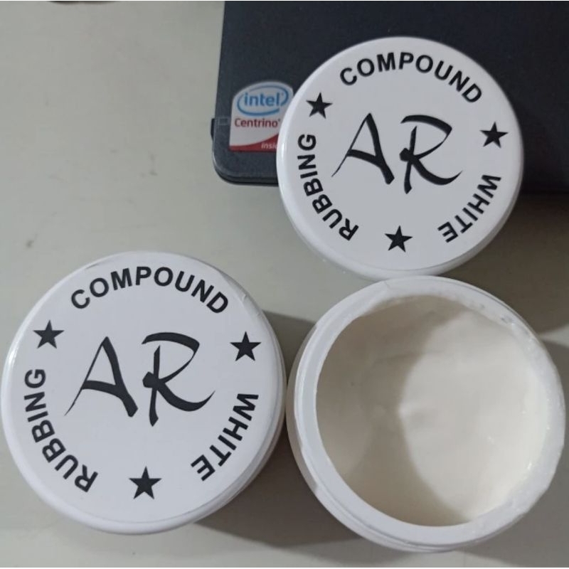 AR Rubbing Compound / Krim Compon / Cream Compond / Kompon Mobil/Motor Halus Putih