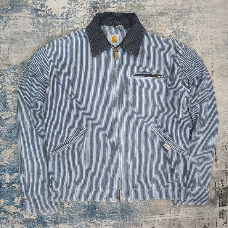 Vintage Carhartt Hickory Detroit 80s-90s Jacket