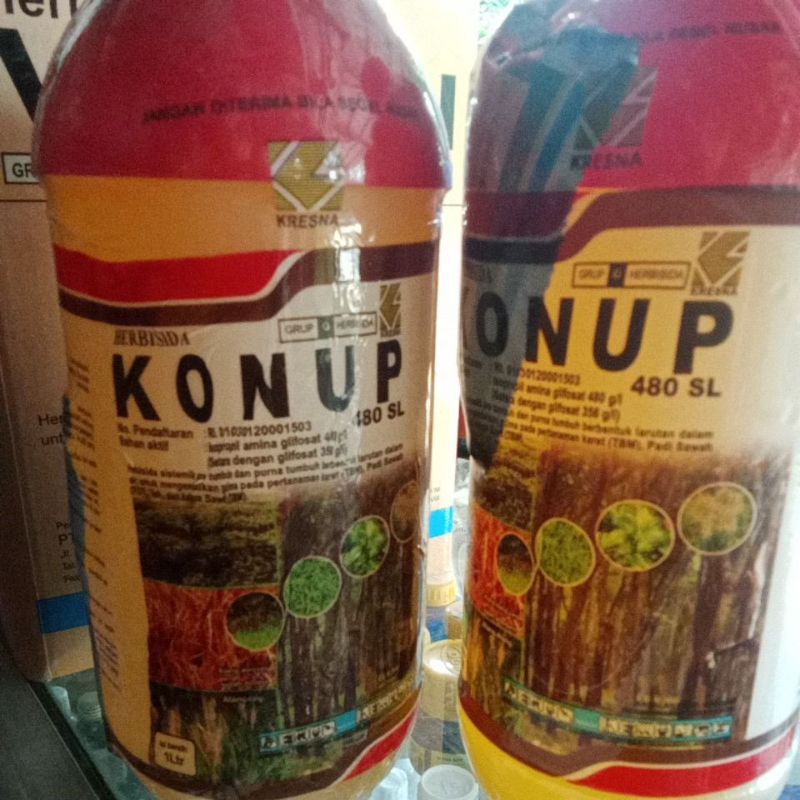 herbisida konup 480sl kemesan 1litar