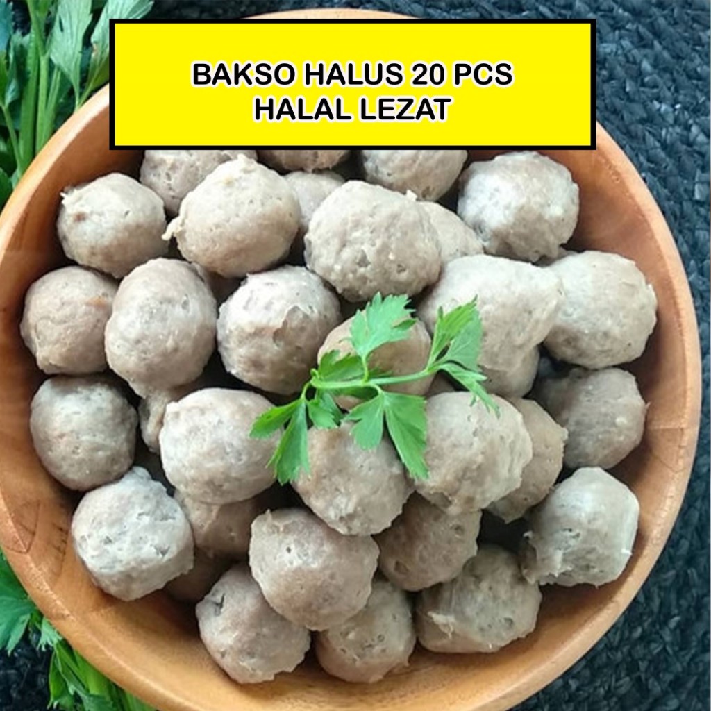 

Bakso Halus isi 20 Pcs Free Bumbu Kuah