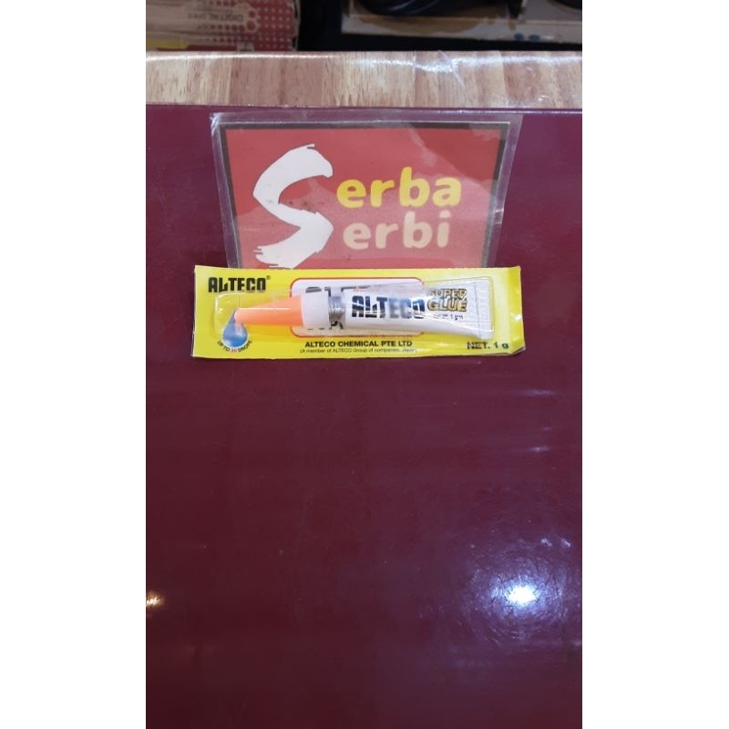 

(ALTECO 1GRAM) Lem super glue serbaguna