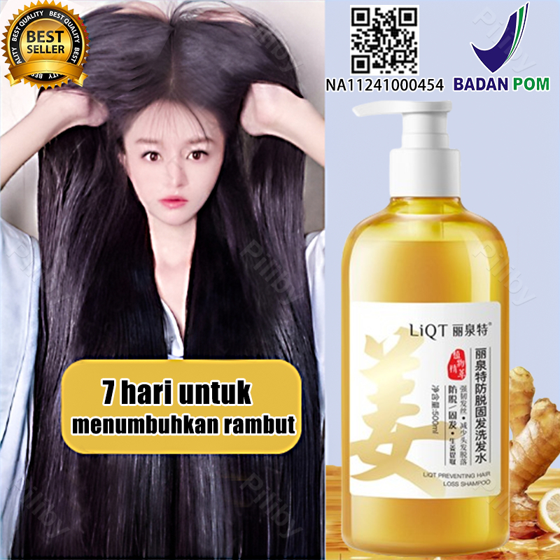 shampoo penumbuh rambut cepat Ginger Shampoo shampoo penumbuh rambut Shampoo Anti Rontok shampoo ram