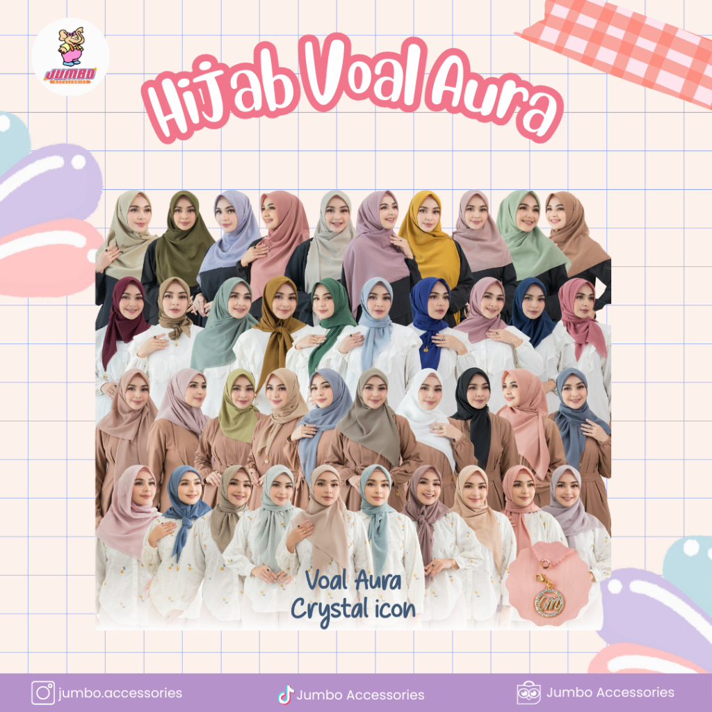 Jilbab voal Crystal icon