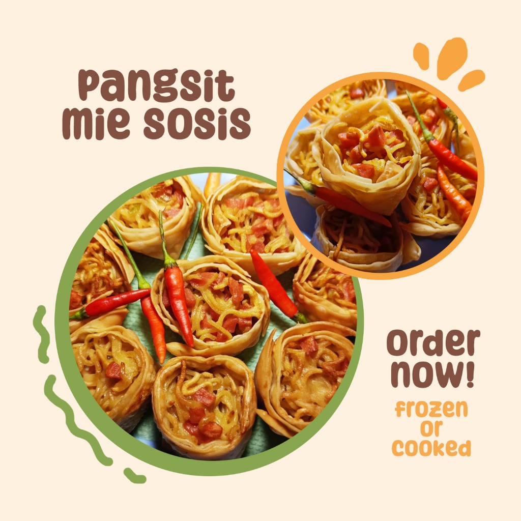 

Bakwan Pangsit Mie Siap Masak Murah Meriah Homemade Halal