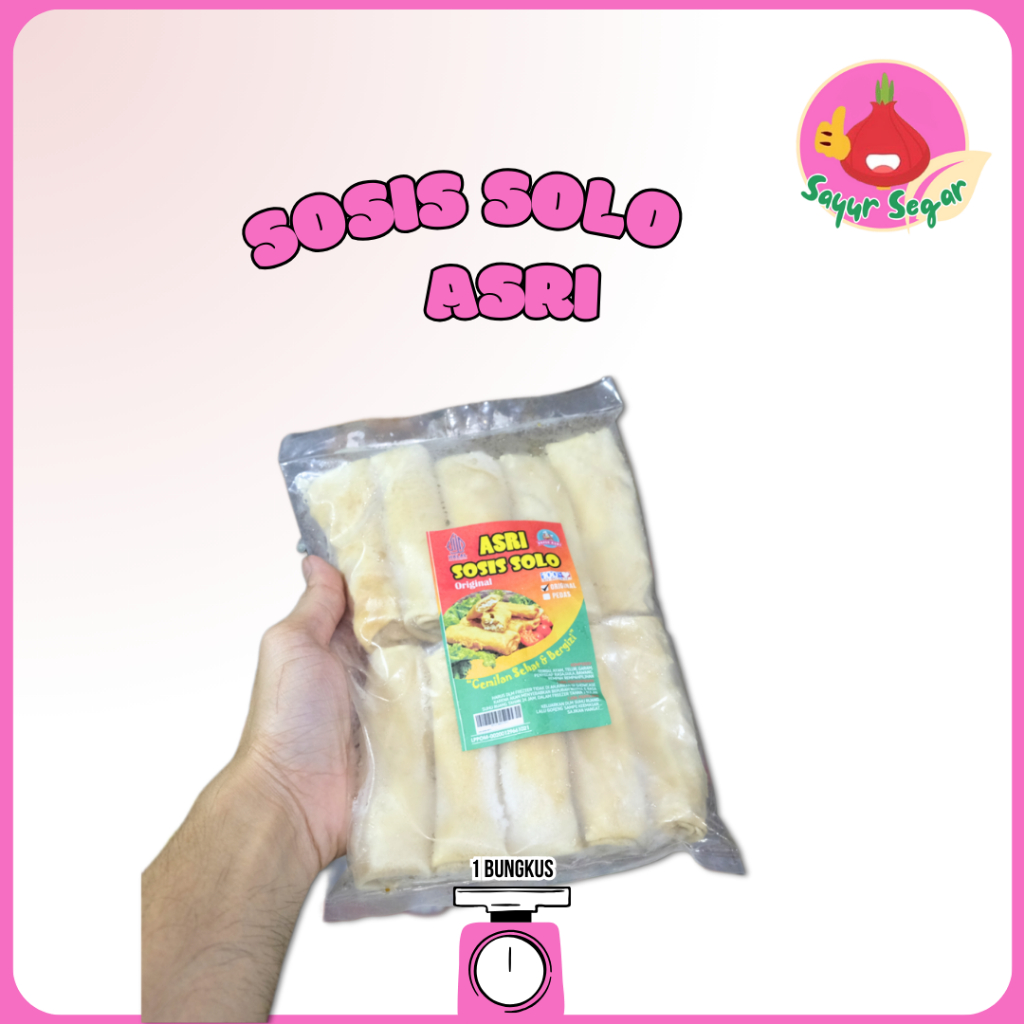 

Sayur Segar-Sosis Solo Asli Original/Sosis Solo Asri 1bks