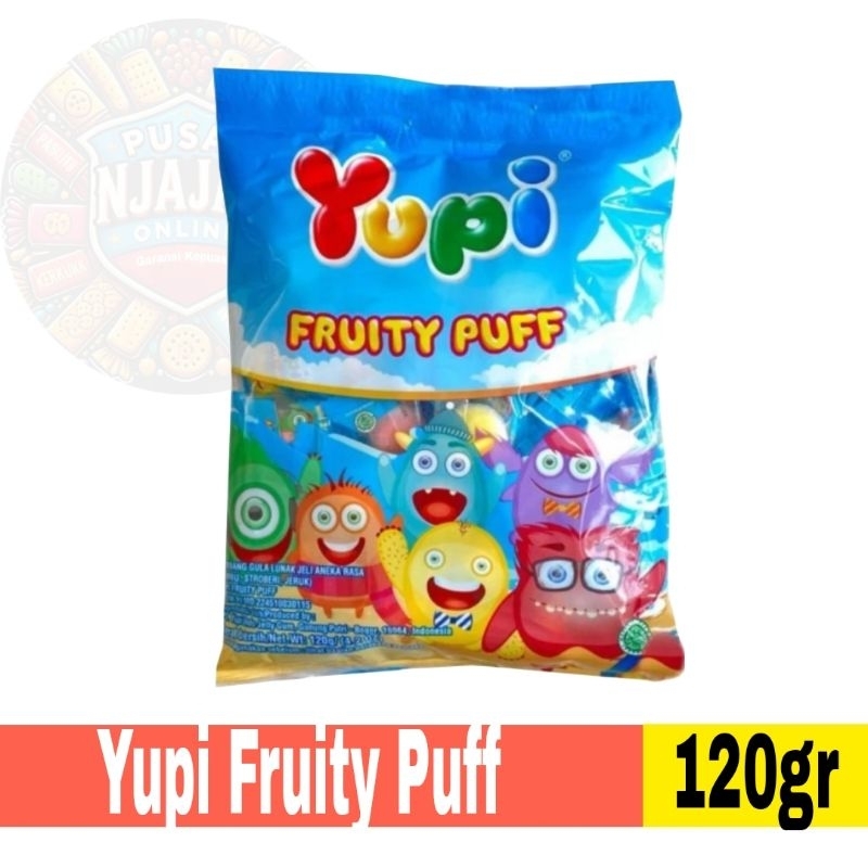 

Yupi Fruity Puff 120gr