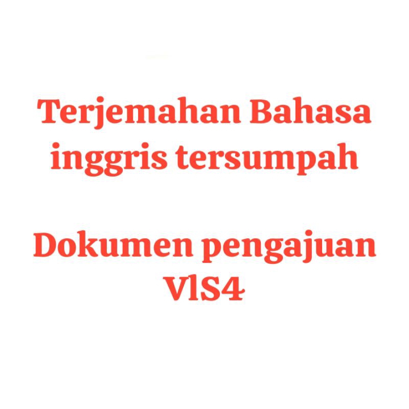 

DOKUMEN TERJEMAHAN TERSUMPAH
