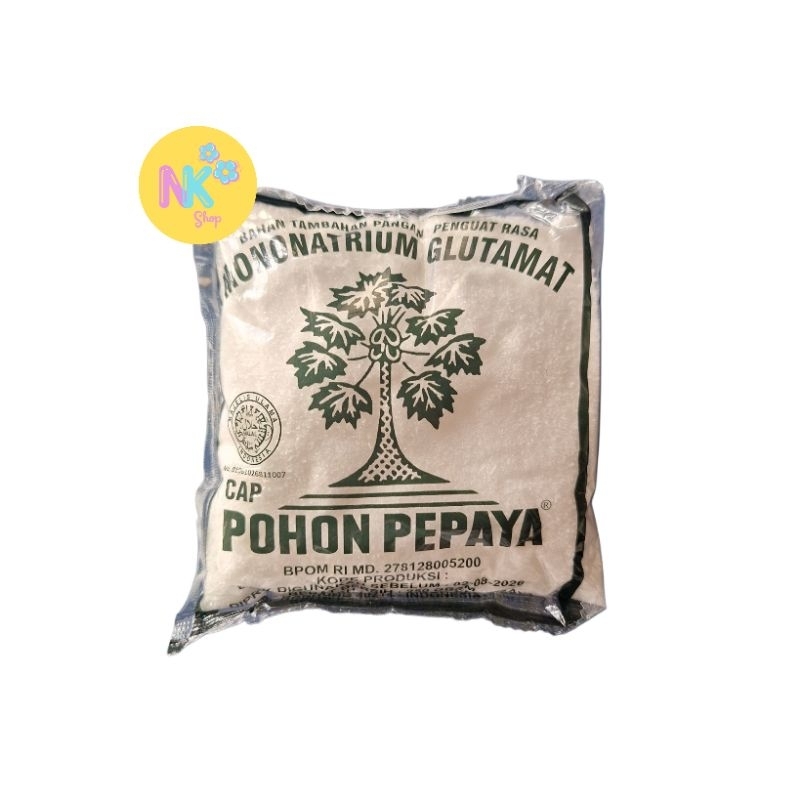 

Penyedap Rasa Cap Pohon Pepaya 250gr - 1 pak isi 4 pcs