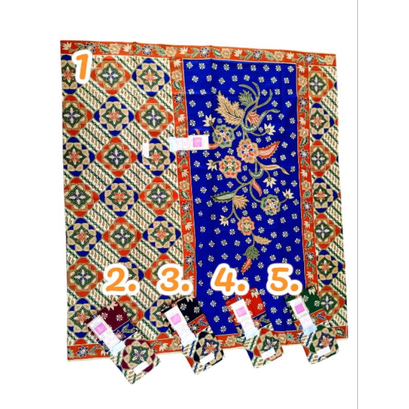 TAPIH TIGA SERANGKAI/SARUNG TIGA SERANGKAI/3 SERANGKAI