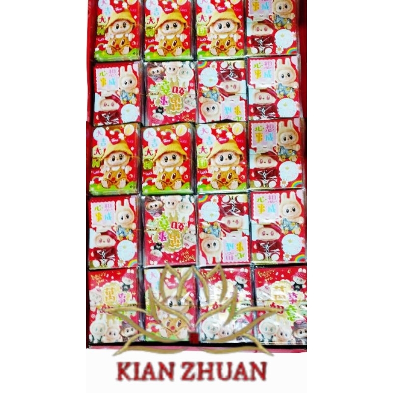 

Angpao Imlek karakter Labubu Terbaru Isi 6Pcs