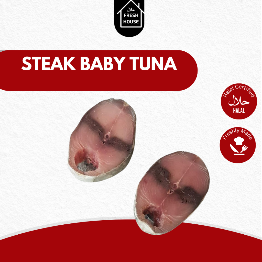 

IKAN STEAK BABY TUNA / IKAN STEAK BABY TUNA FROZEN