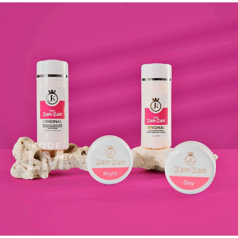 COD SEPAKET KODEL LM  ZAMZAM WHITENING PREMIUM ORIGINAL