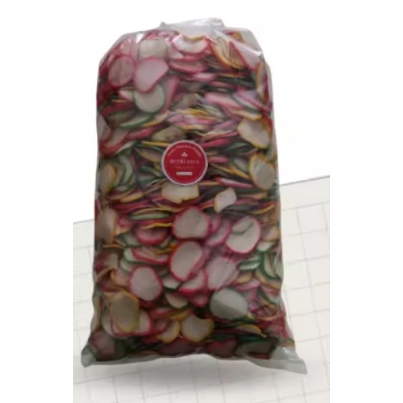 

Kerupuk bawang warna warni