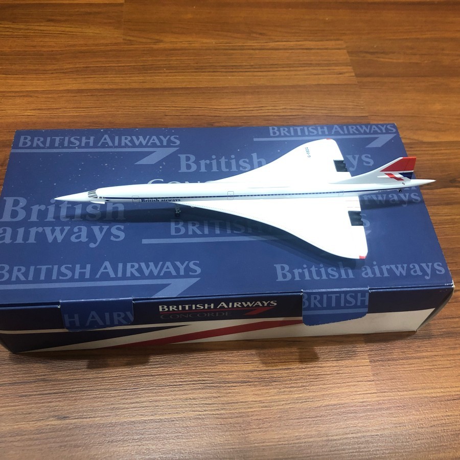 British Airways Concorde, Diecast, skala 1:200