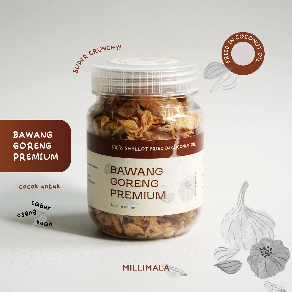 

Bawang Merah Goreng Premium by Millimala