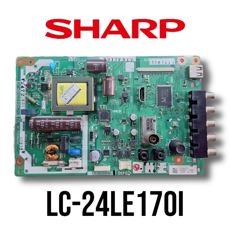 MB Mainboard Sharp 24LE170I 24LE1701 LC-24LE170I