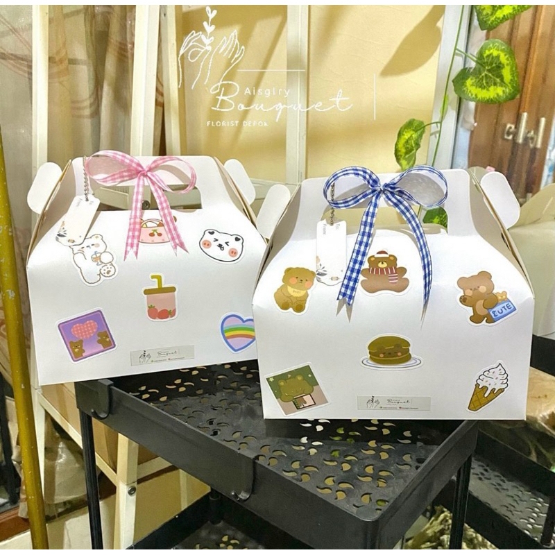 

gable box snack || snack box || snack gable box || buket snack || buket bunga