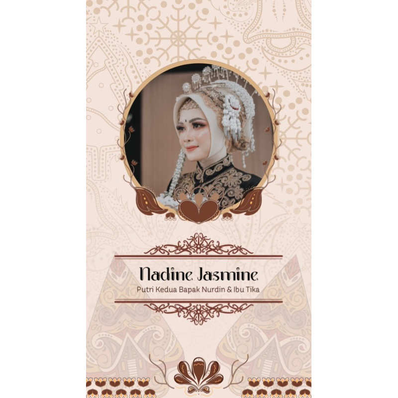 Undangan Digital Tema Jawa 1/ Undangan Digital Pernikahan / Undangan Video