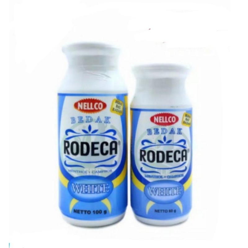 Bedak Nellco Rodeca White - Bedak Gatal & Biang Keringat