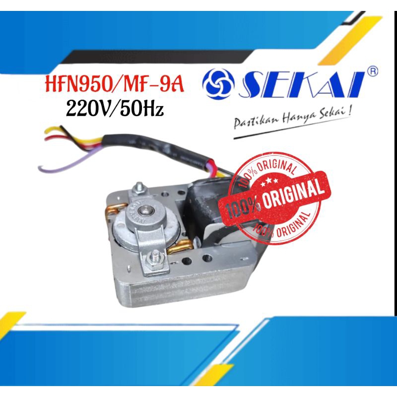 Dinamo/motor kipas angin deskfan 9 inch sekai HFN950 Original