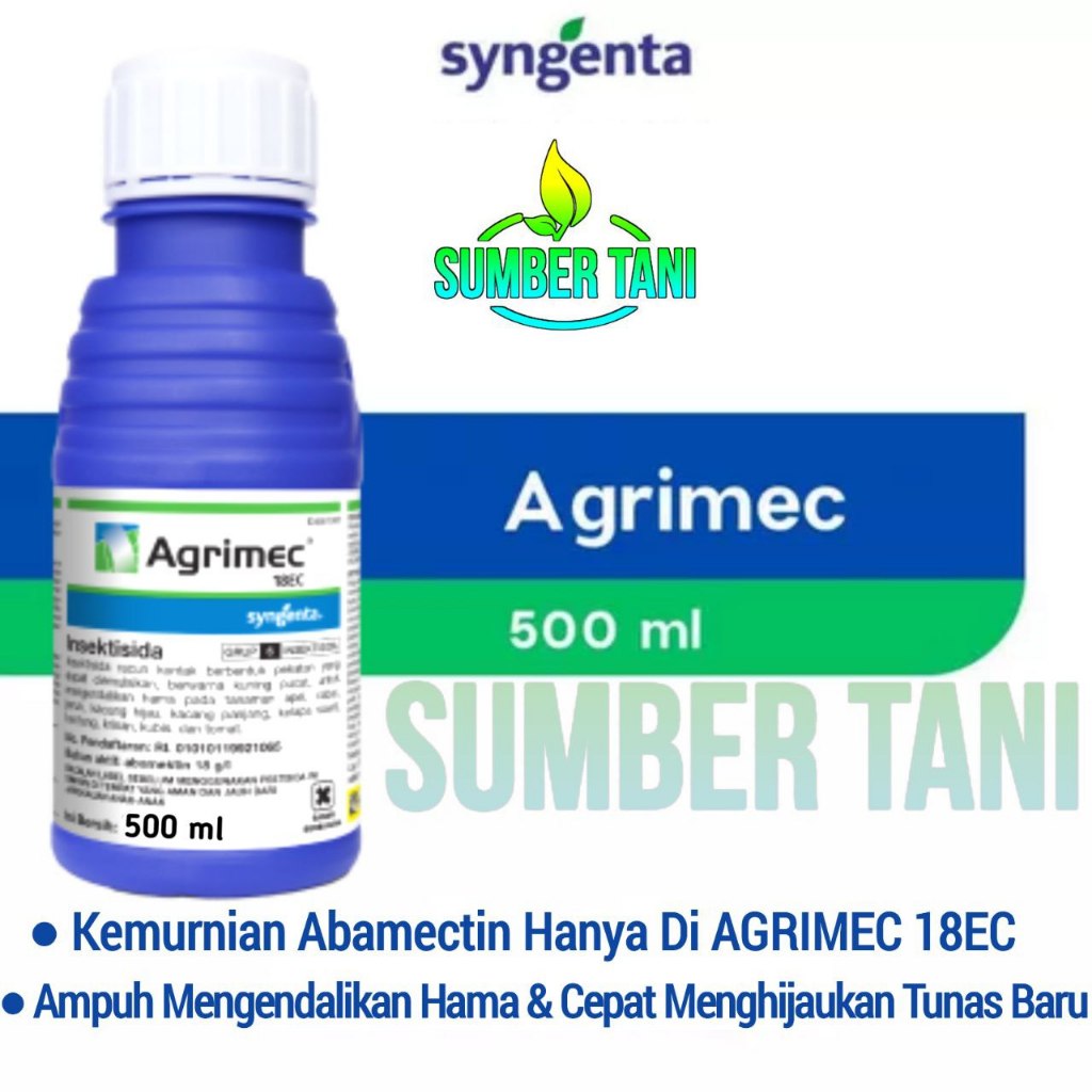 AGRIMEC 18 EC | 500ml | Abamectin Murni Bening Original SYNGENTA