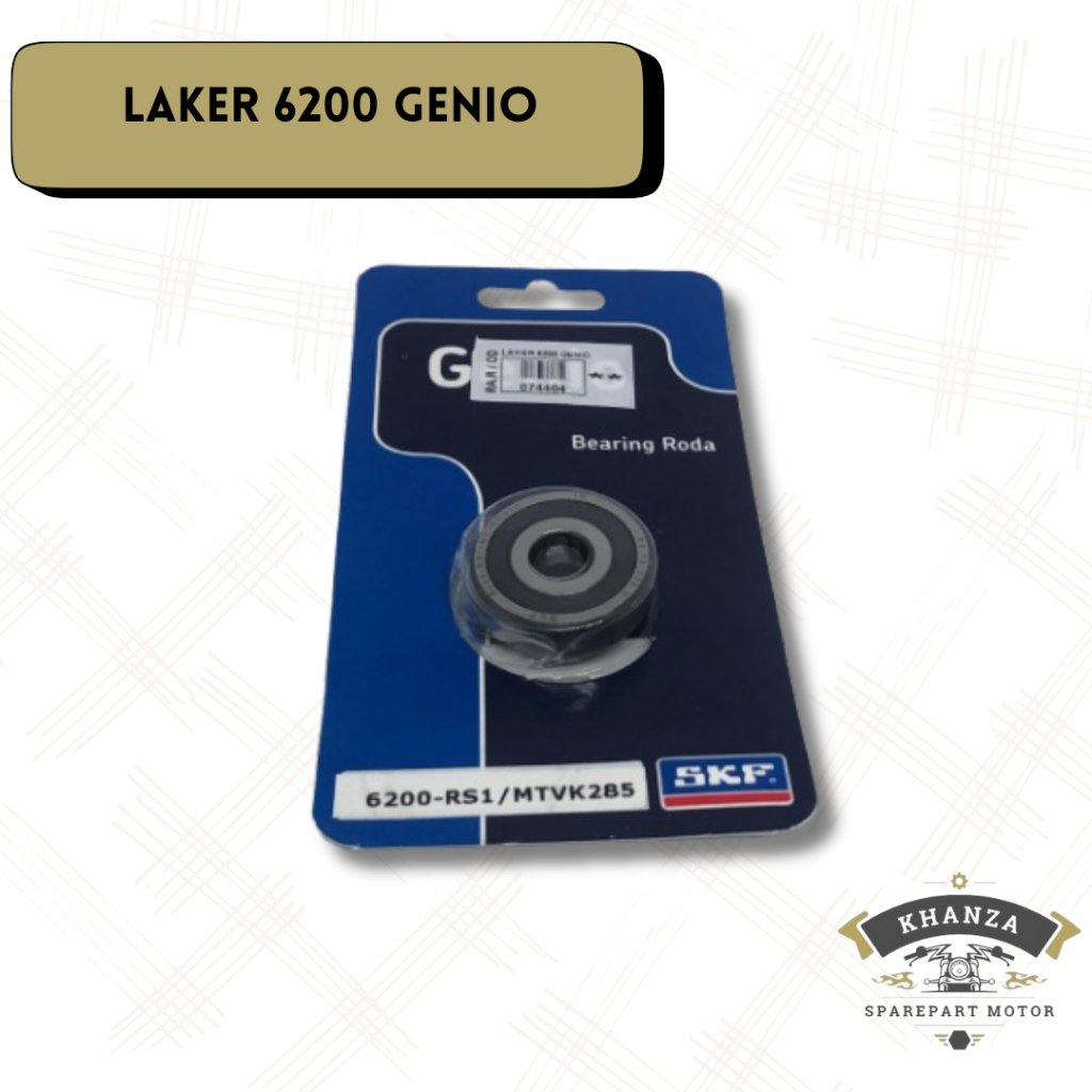 GENIO Laker Bearing Laker 6200 || Bantalan Roda Laker 6200