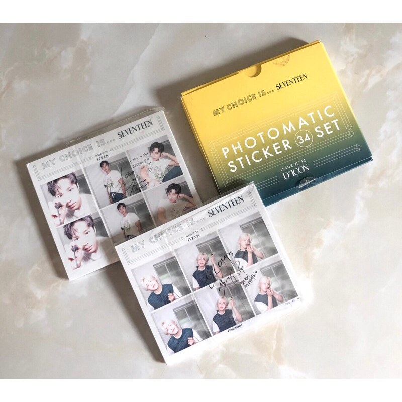 dicon photomatic sticker seventeen 2021