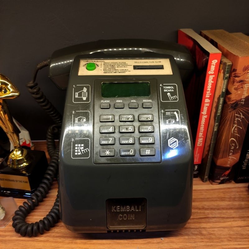 TELEPON KOIN RETRO JADUL WARTEL TELEPON VINTAGE ORSINIL