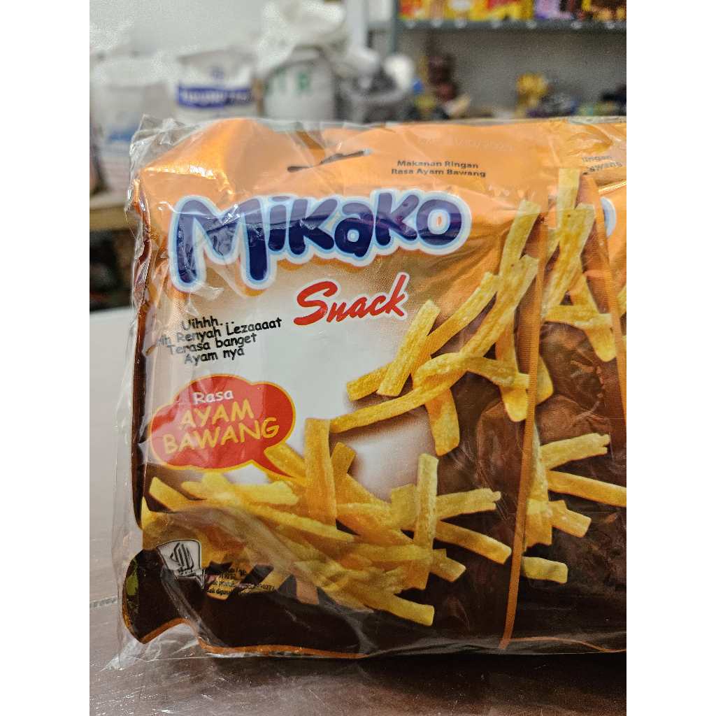 

Mikako Snack Rasa Ayam Bawang isi 10 Bks