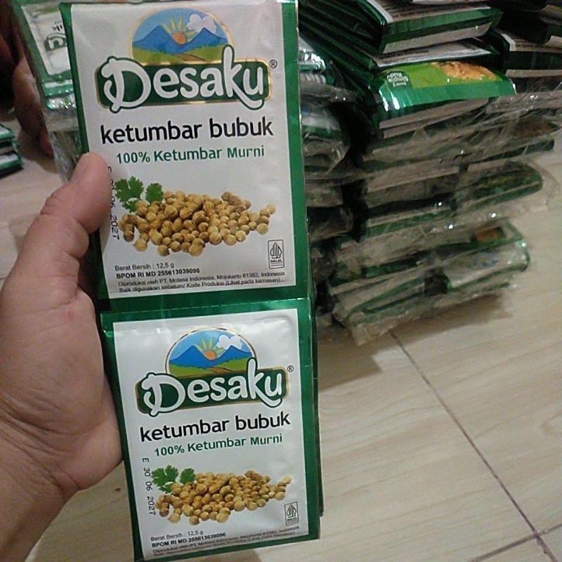 

Desaku ketumbar bubuk renceng / desaku kunyit bubuk isi 12pcs