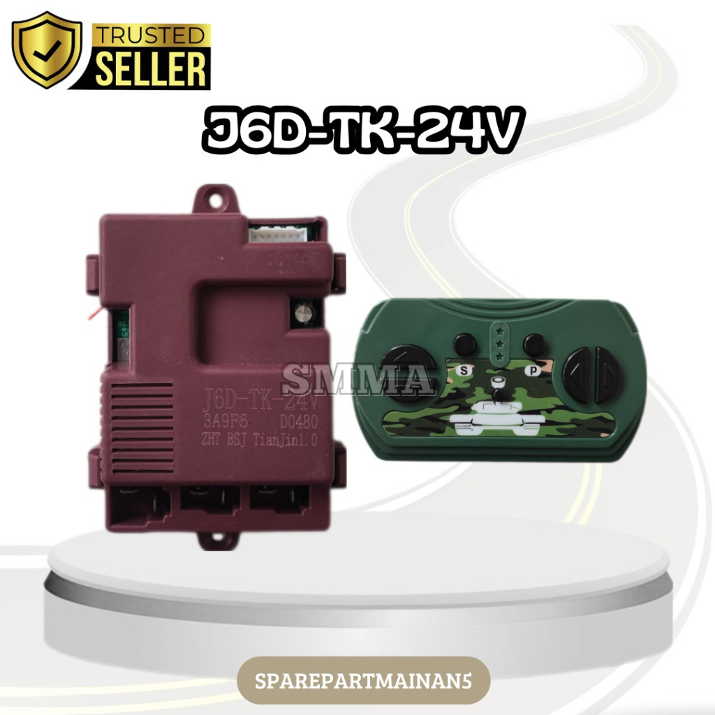 Remote Control Bluetooth + Receiver J6D-TK-24V mobil/motor mainan aki Anak