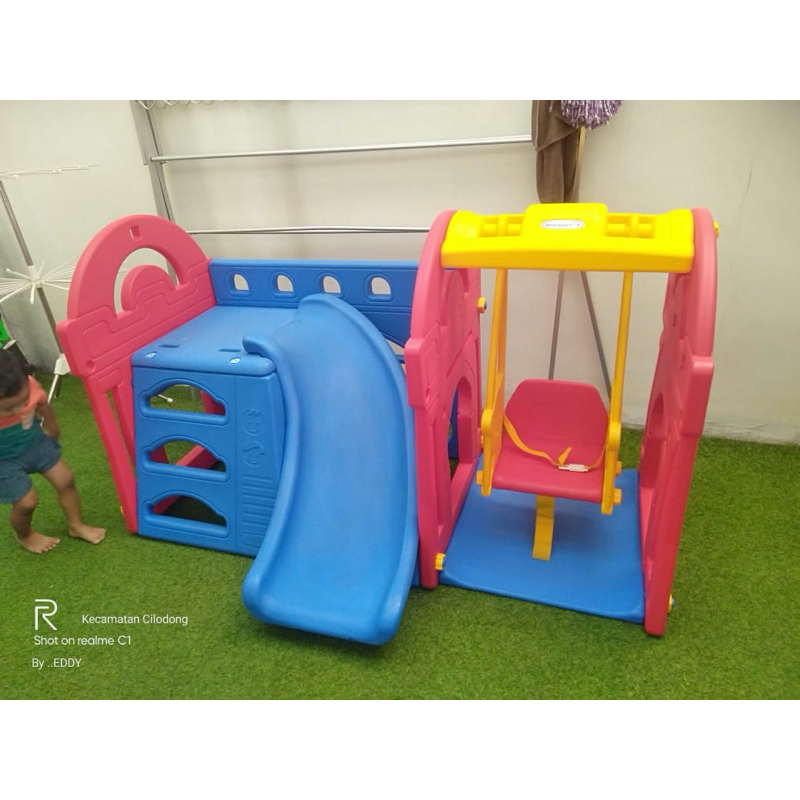 Haenim Little Castle | Perosotan Ayunan Slide Swing Anak | Rumah-Rumahan Anak Playground