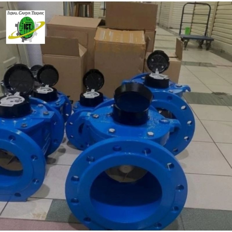 Flow Meter Air 6 Inch DN150 Itron Flow Meter Type 6"