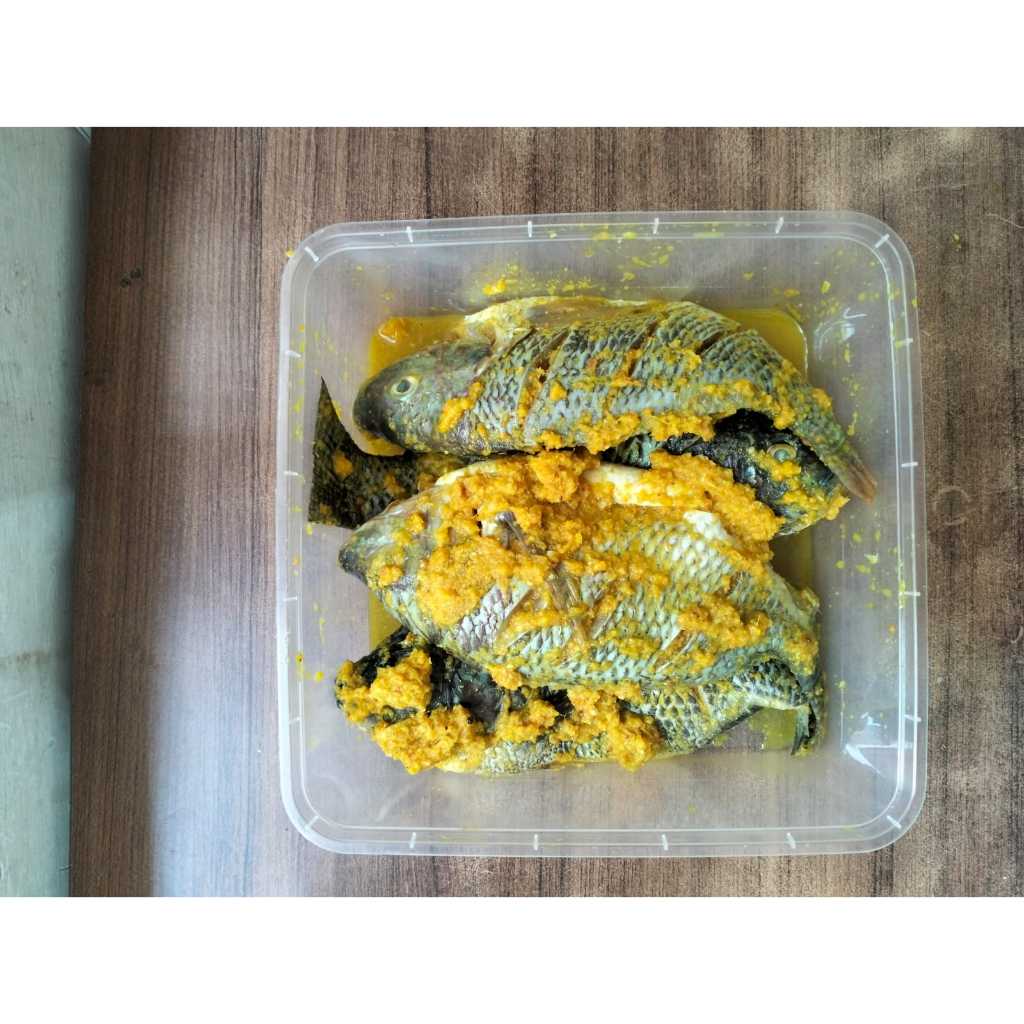 

Ikan Nila Hitam Bumbu Kuning 1Kg 500 gr