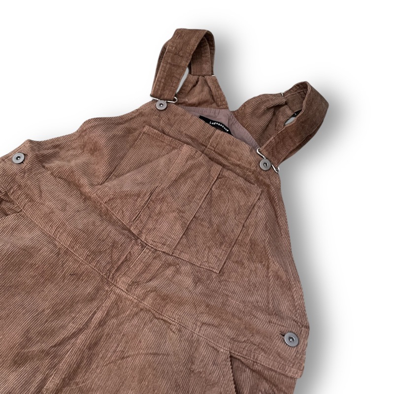 Overall Corduroy Brown Vintage