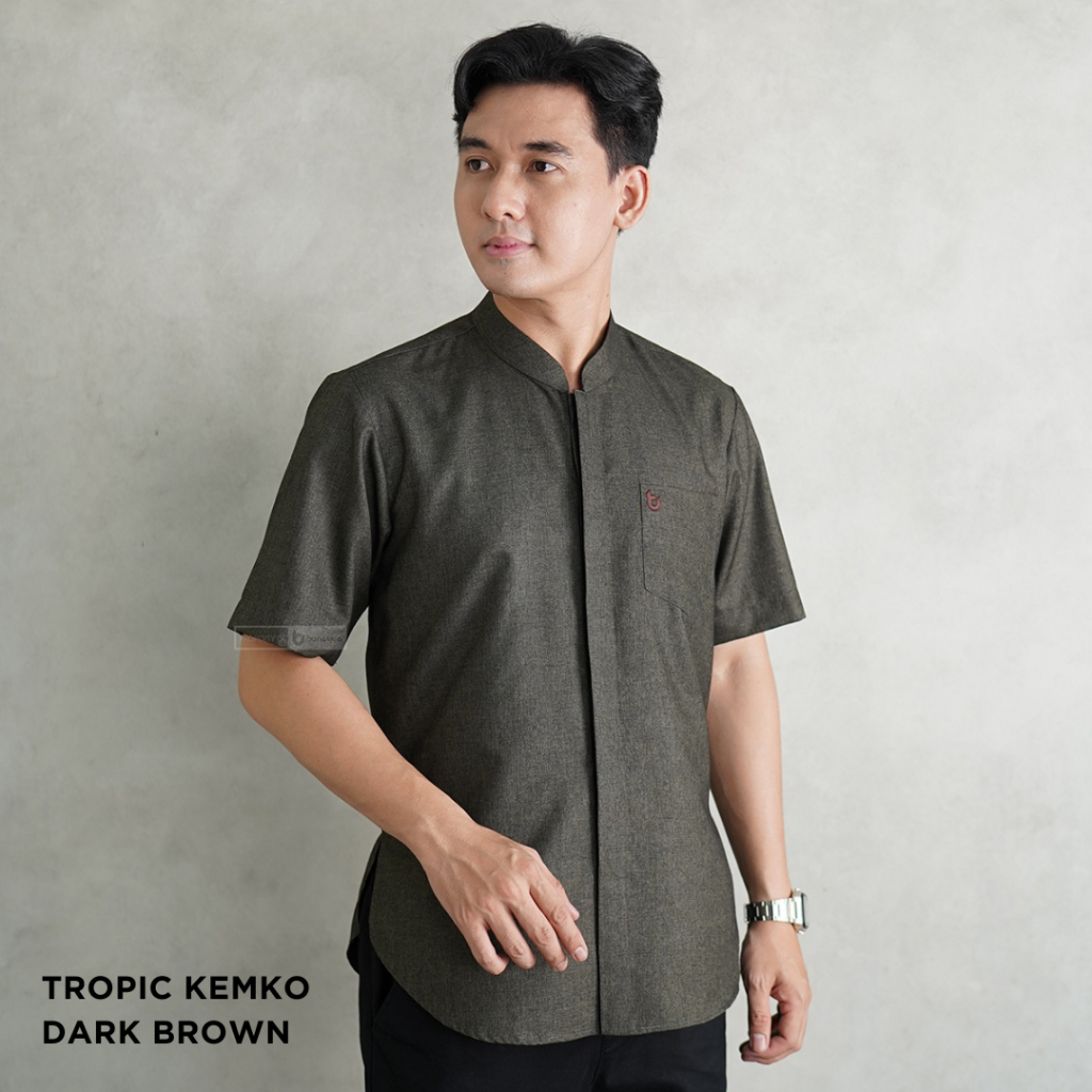 Bunayya Tropic Kemko | Kemeja Koko | Tropic Series | Kemeja Koko Modern| Kemeja Koko Pria | Kemko Pr