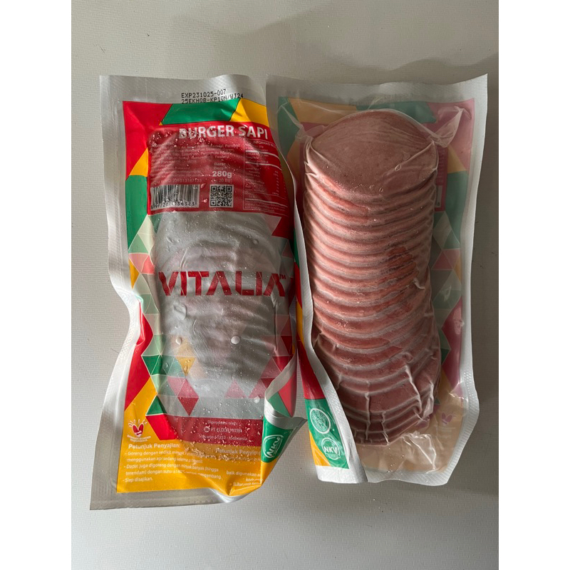 

Beef Burger Vitalia 280gr